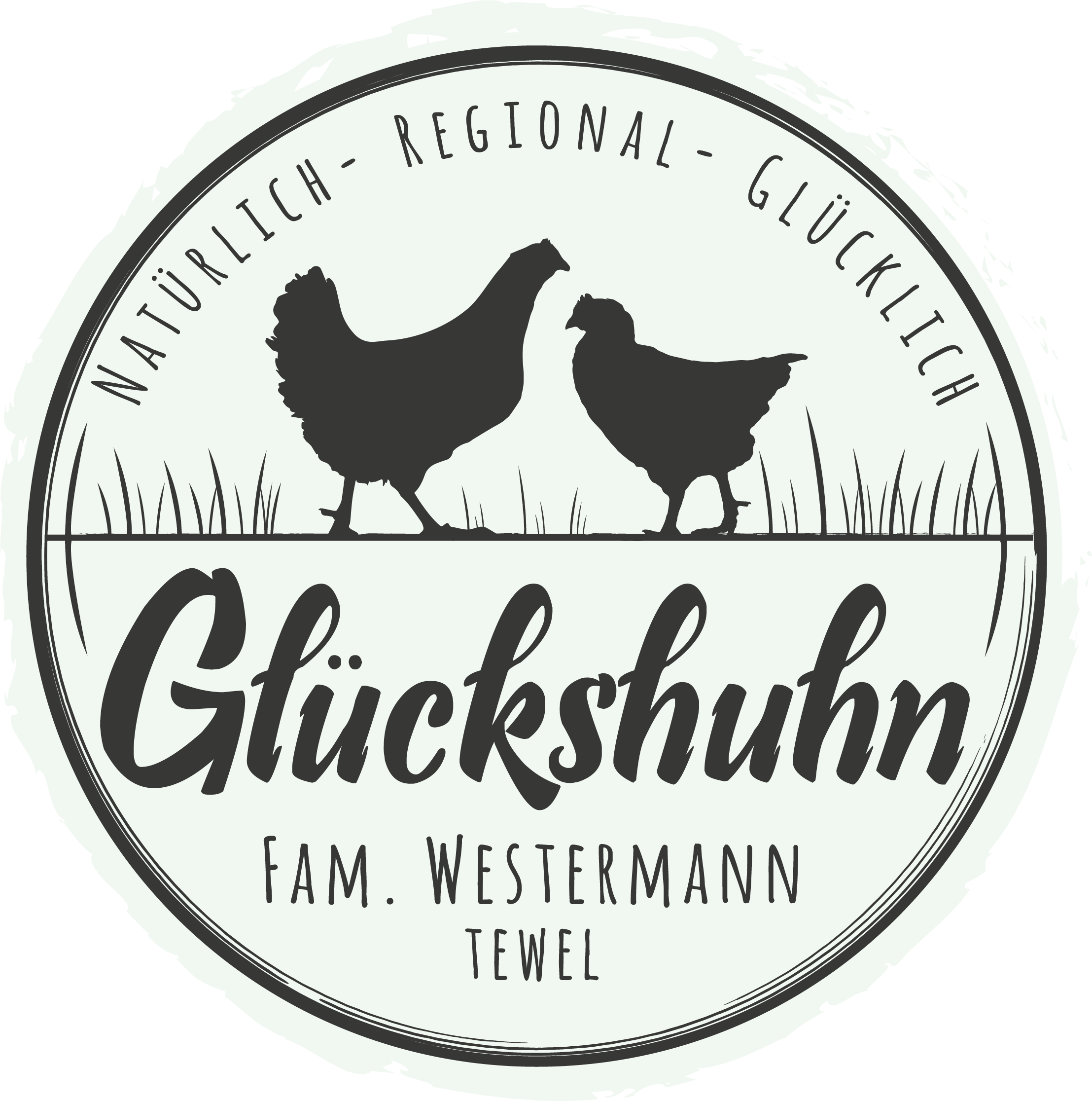 Glückshuhn Fam. Westermann Logo